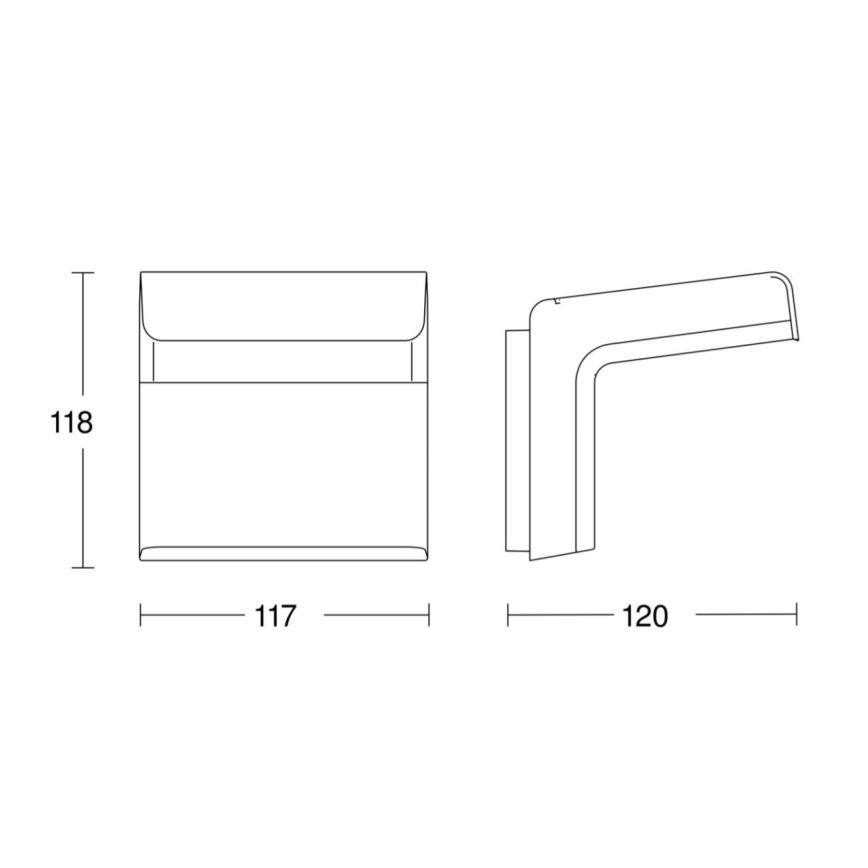 STEINEL 007577 - Lauko Judesio jutiklis iHF 3D IP54 baltas
