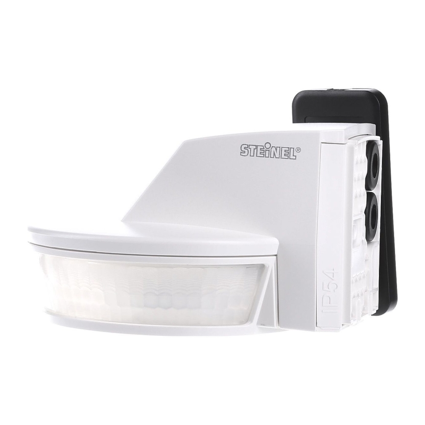 STEINEL 034955 - Lauko judesio jutiklis SenslQ S balta IP54 + nuotolinio valdymo pultas