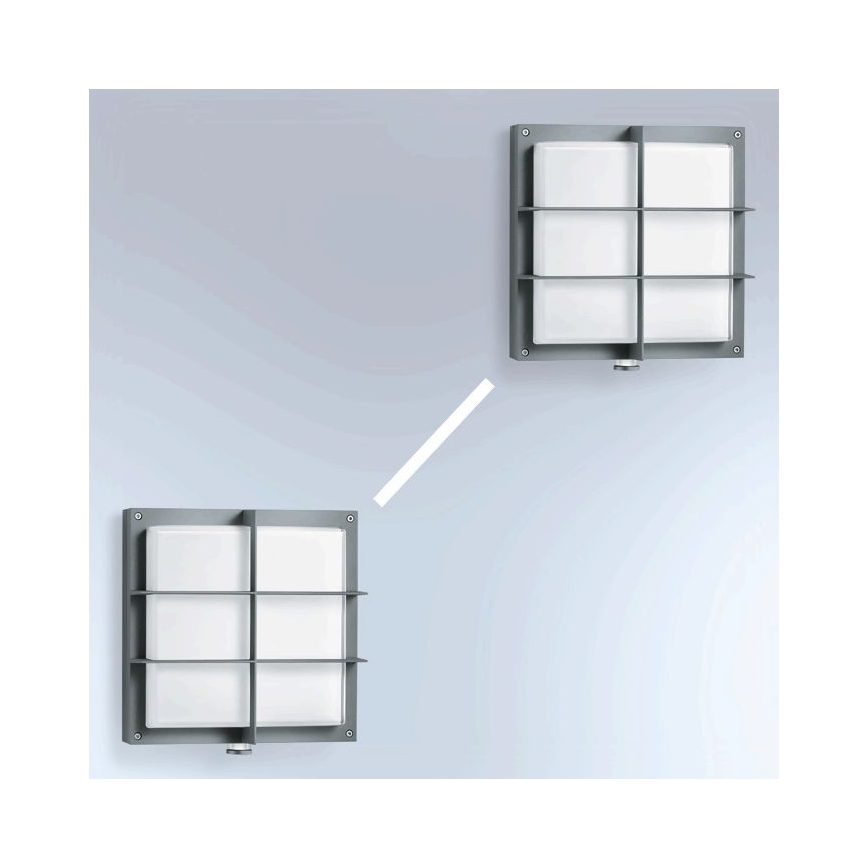 STEINEL 053031 - LED Lauko sieninis šviestuvas su jutikliu L691 LED/9W/230V 3000K IP44