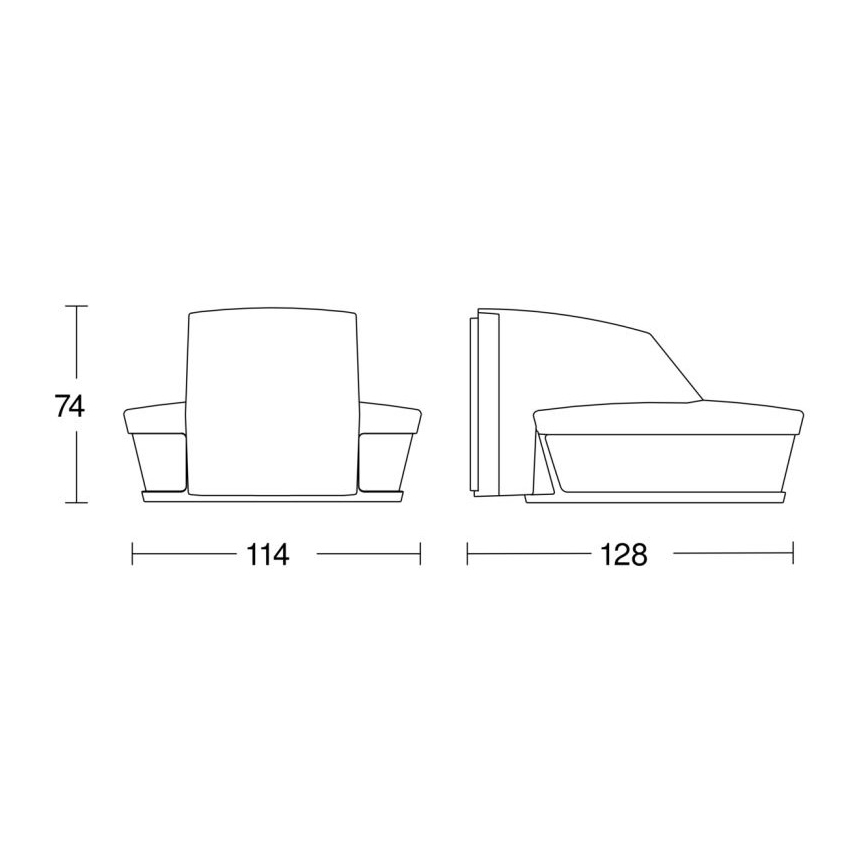 Steinel 056650 - judesio jutiklis SensIQ S IP54 juoda