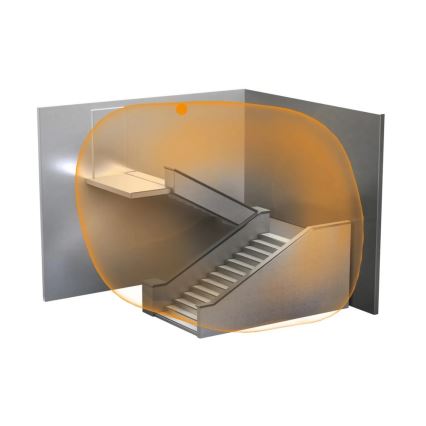 Steinel 057312 – Judesio jutiklis HF 3360 DALI-2 IP54 kvadratinis baltas