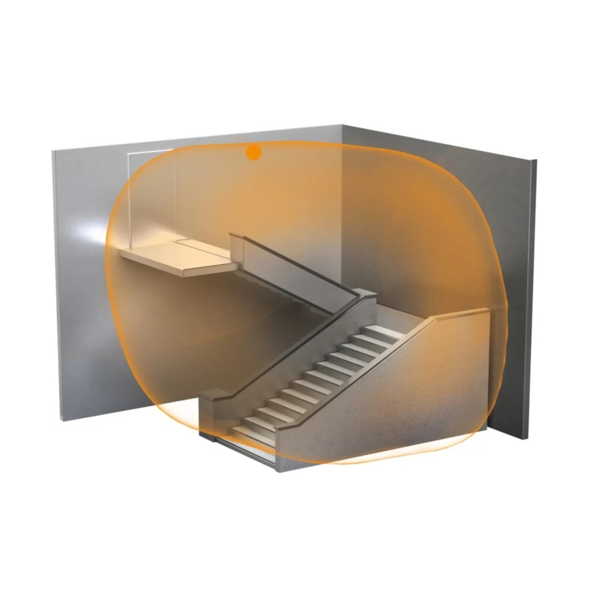 Steinel 057312 – Judesio jutiklis HF 3360 DALI-2 IP54 kvadratinis baltas