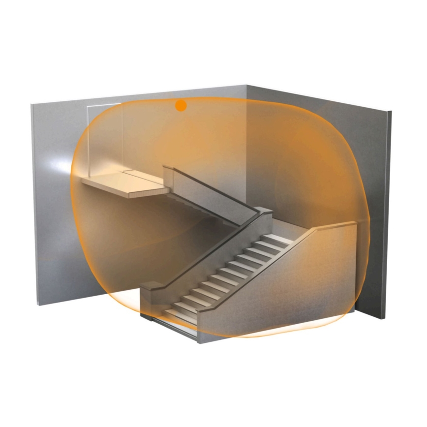 Steinel 058241 – Judesio jutiklis HF 3360 V3 KNX apvalus baltas
