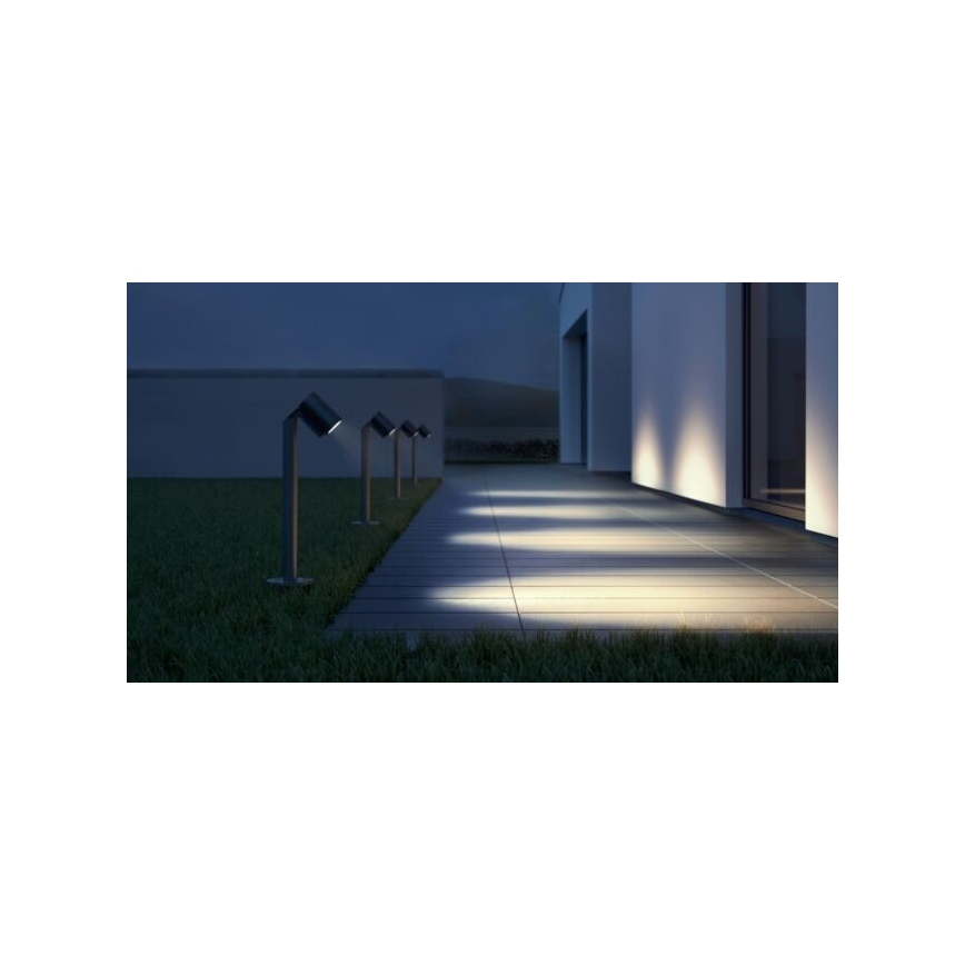 STEINEL 058661 - LED Lauko lempa su jutikliu SPOT WAY 1xGU10/7W/230V IP44