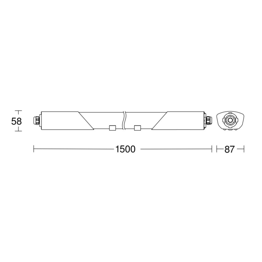 Steinel 058739 - Didelio našumo LED šviestuvas su jutikliu RS PRO 5150SC LED/42W/230V IP66 4000K