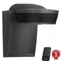 Steinel 059538 - Judesio jutiklis SensIQ IP54 juodas + nuotolinio valdymo pultas