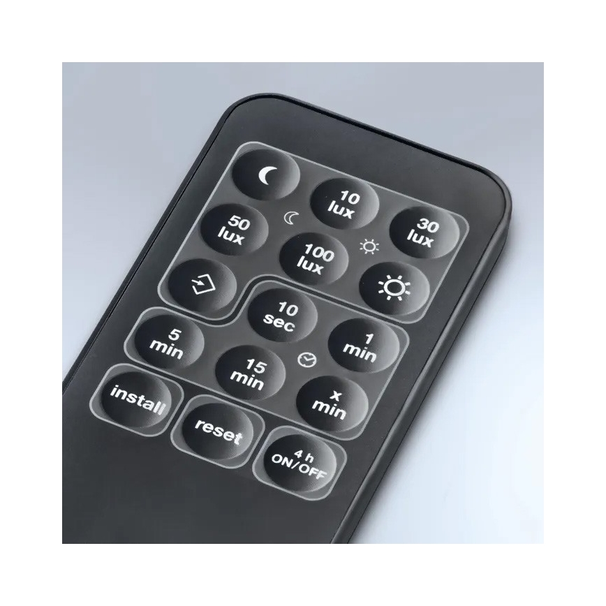 Steinel 059613 - Judesio jutiklis SensIQ S IP54 baltas + nuotolinio valdymo pultas