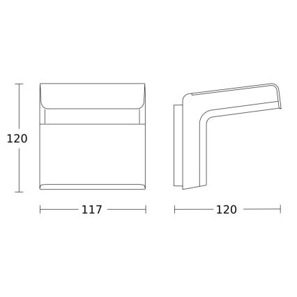 Steinel 059620 – Judesio jutiklis iHF 3D KNX IP54 antracitas