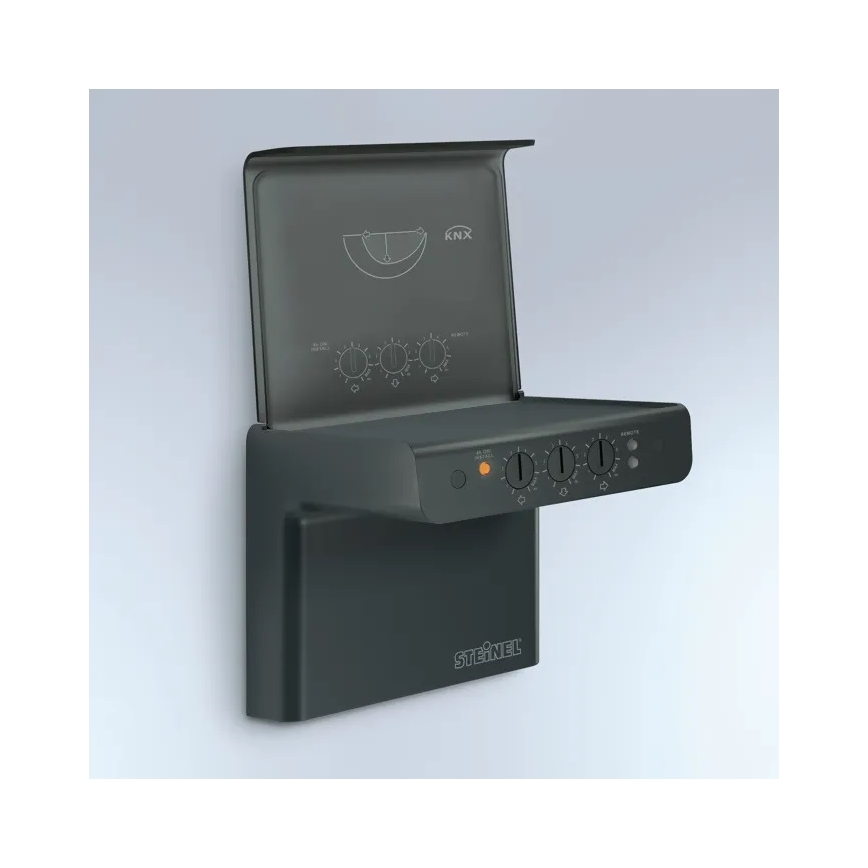 Steinel 059637 - Judesio jutiklis iHF 3D KNX IP54 juodas