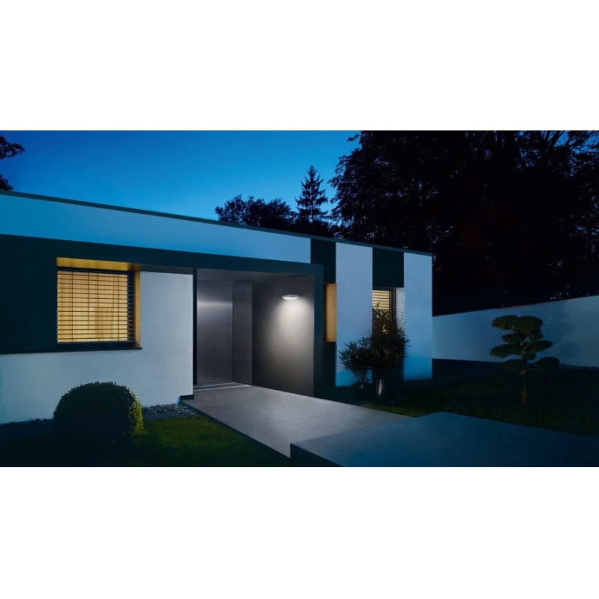 Steinel 059903 - LED Lauko sieninis šviestuvas su jutikliu L825 iHF LED/12W/230V 3000K IP44
