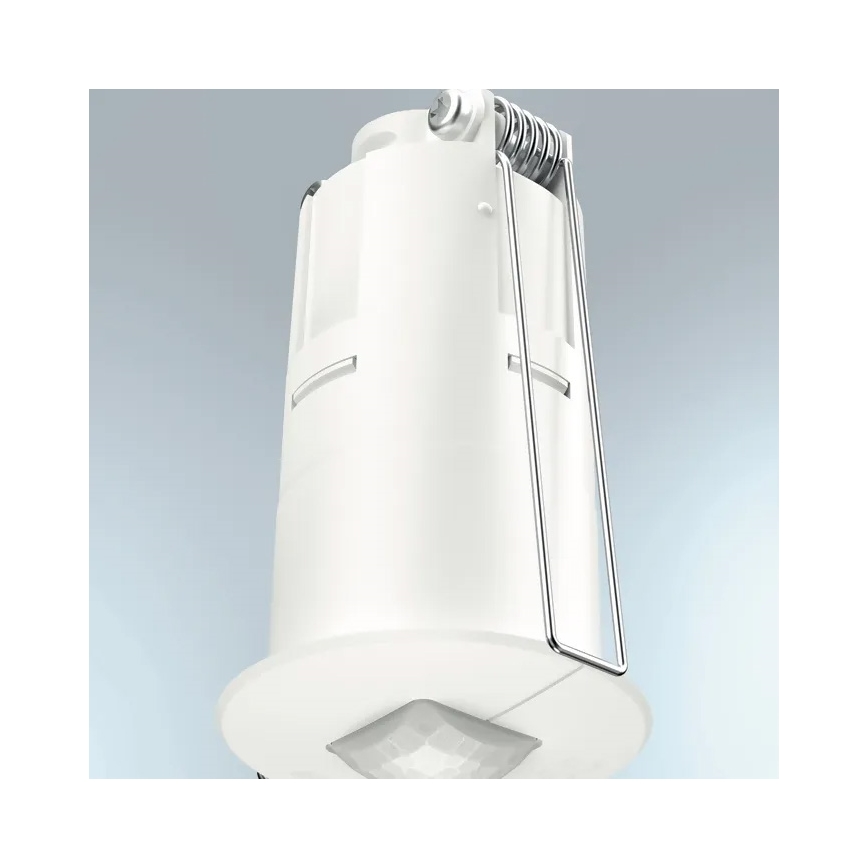 Steinel 064129 - buvimo detektorius IR Quattro MICRO 6m KNX IP65 balta
