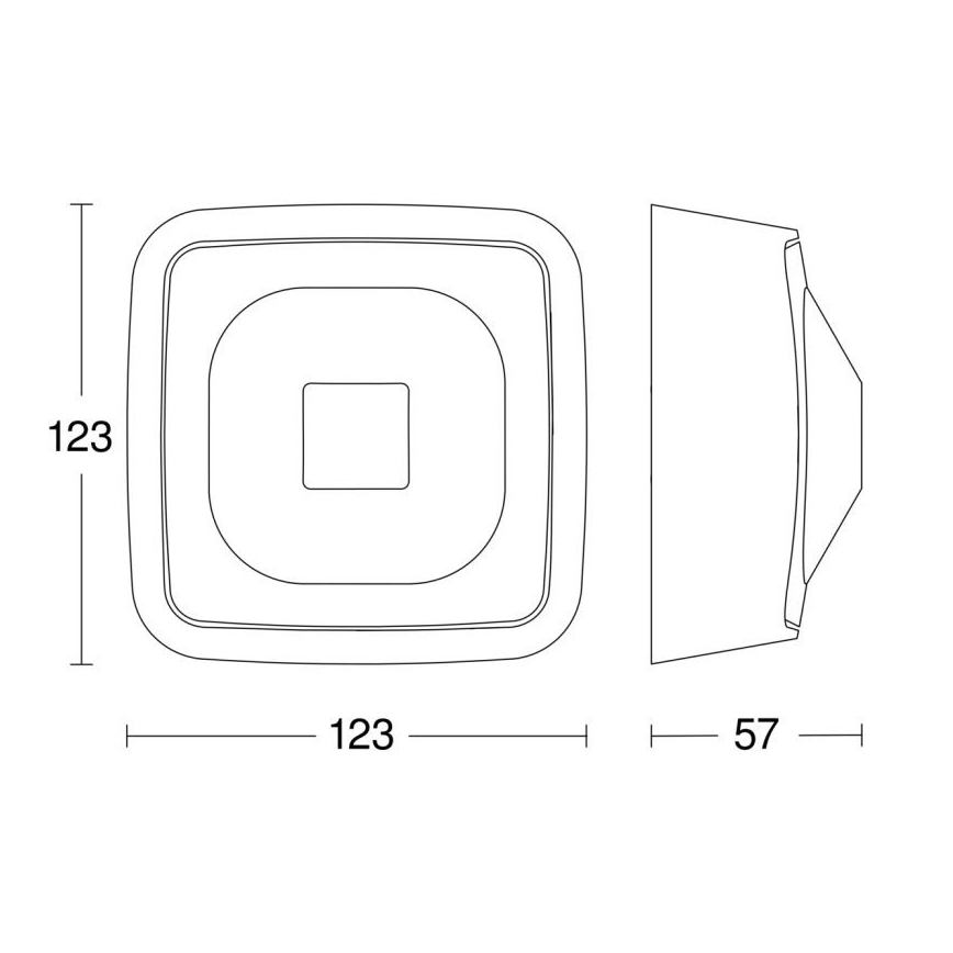 Steinel 064273 – Buvimo detektorius HF 360-2 DALI-2 APC IP54 baltas