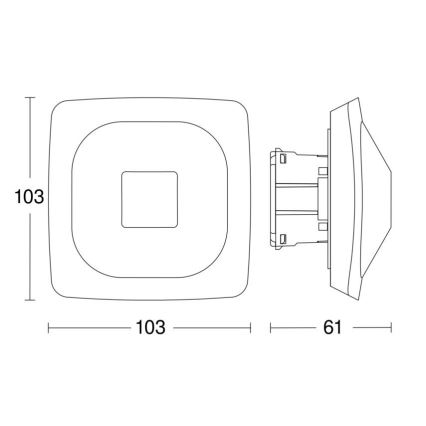 Steinel 064419 – Buvimo detektorius HF 360-2 BT IPD baltas