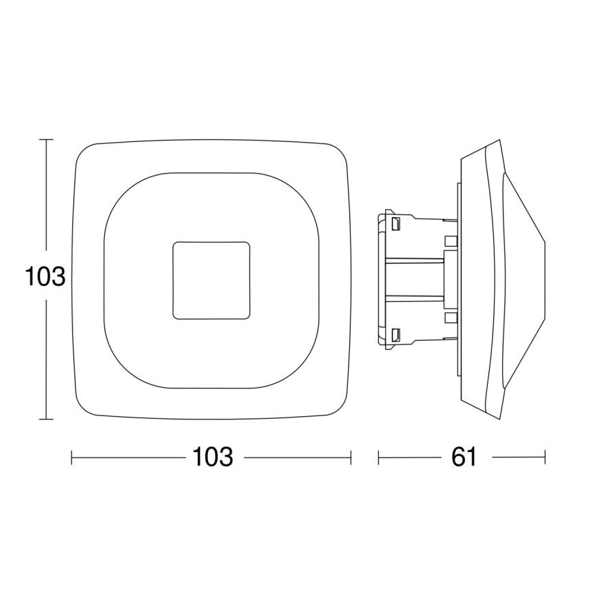 Steinel 064419 – Buvimo detektorius HF 360-2 BT IPD baltas
