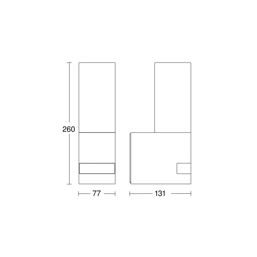 Steinel 065287 - LED lauko šviestuvas su jutikliu L 605 LED / 9,5W / 230V IP44