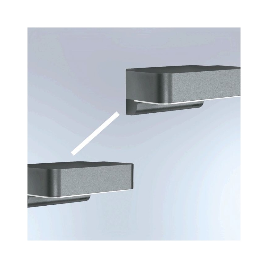 STEINEL 065690 - LED Lauko sieninis šviestuvas su jutikliu L800 LED/7,5W/230V IP44