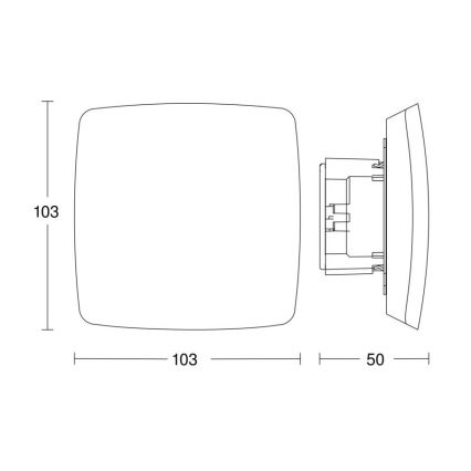 Steinel 066031 – Buvimo detektorius True Presence IP baltas