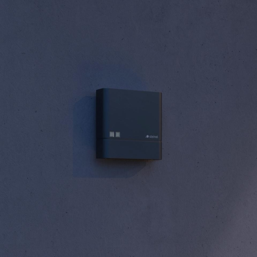 Steinel 066116 - Prietemos jutiklis NIGHTMATIQ Plus IP54 antracitas