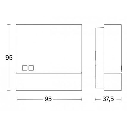 Steinel 066123 - Prietemos jutiklis NIGHTMATIQ Plus IP54 balta