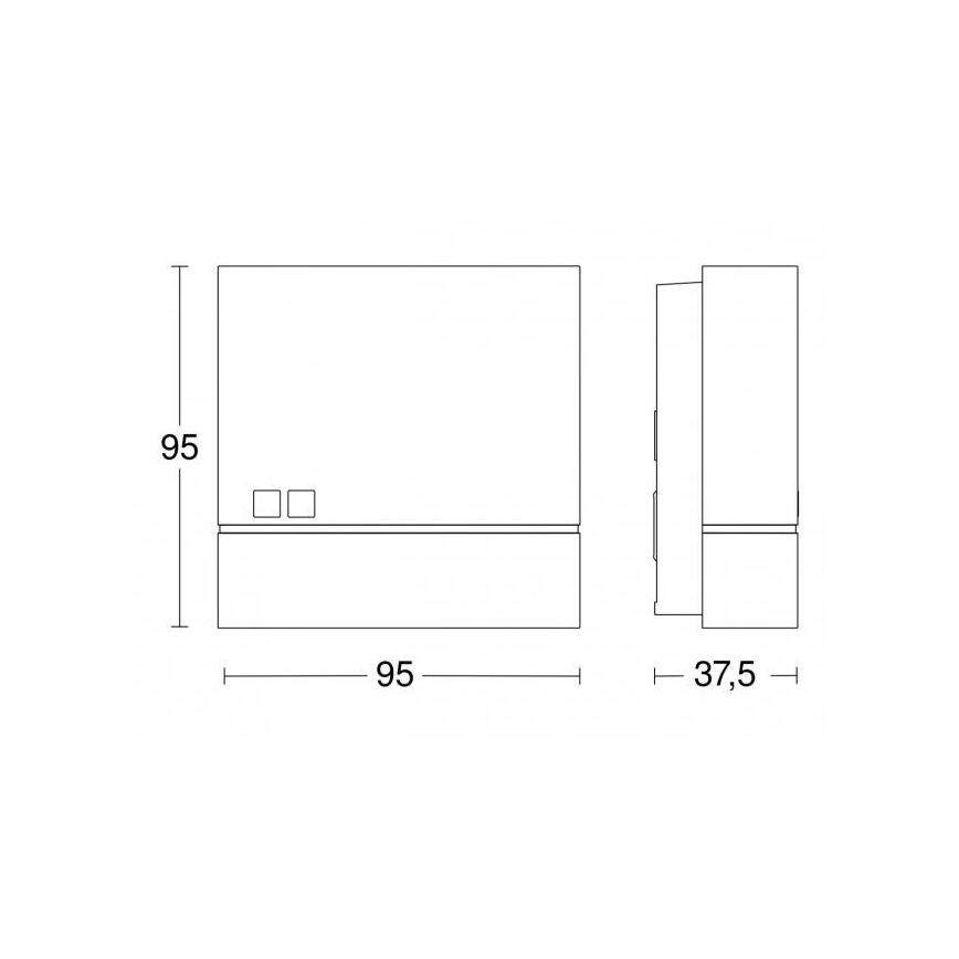 Steinel 066123 - Prietemos jutiklis NIGHTMATIQ Plus IP54 balta