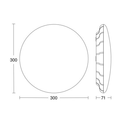 Steinel 067564 - LED Pritemdomas lubinis šviestuvas su jutikliu RS PRO S20 SC LED/15,7W/230V 3000K