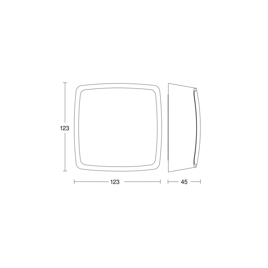 Steinel 068288 – Buvimo detektorius TRUE PRESENCE COM2G IP54 juodas