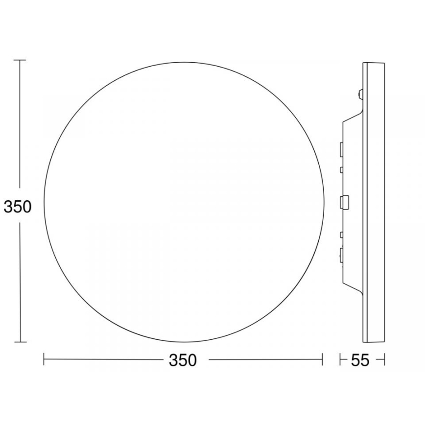 Steinel 068455 - KOMPLEKTAS 5x LED Pritemdomas lubinis šviestuvas su jutikliu RS PRO R20 BASIC SC LED/15,4W/230V 3000K IP40