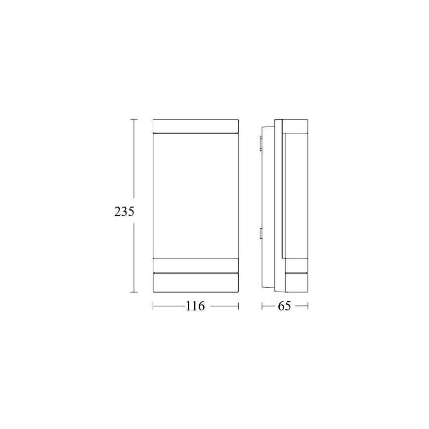 Steinel 068714 - LED lauko šviestuvas L 271 C LED/6,6W/230V 3000K IP44