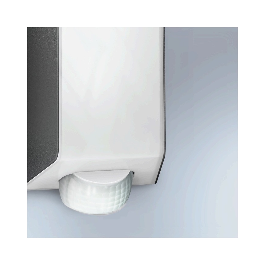 Steinel 068899 - Lauko sieninis šviestuvas su jutikliu L 30 S 1xE27/60W/230V IP44 antracitas