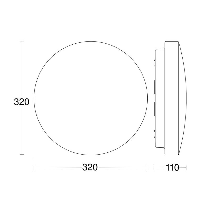 Steinel 069742-LED lubinis vonios šviestuvas su jutikliu RSPROP2 15,1W/230V 3000K IP54