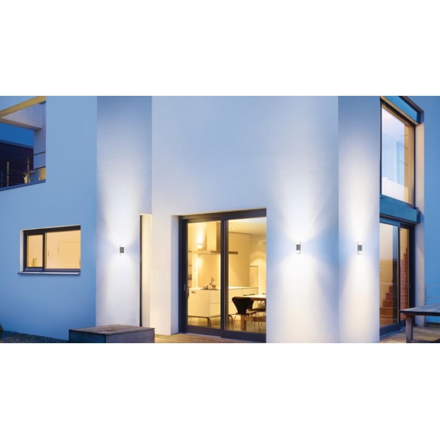 Steinel 078720- LED Lauko sieninis šviestuvas L 910 LED/9,8W/230V IP44 antracitas