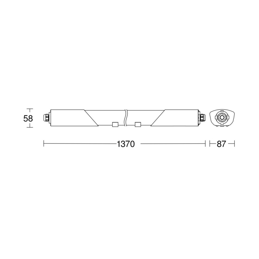 Steinel 078881 - LED Didelio našumo šviestuvas su jutikliu RS PRO 5100 SC LED/30W/230V IP66