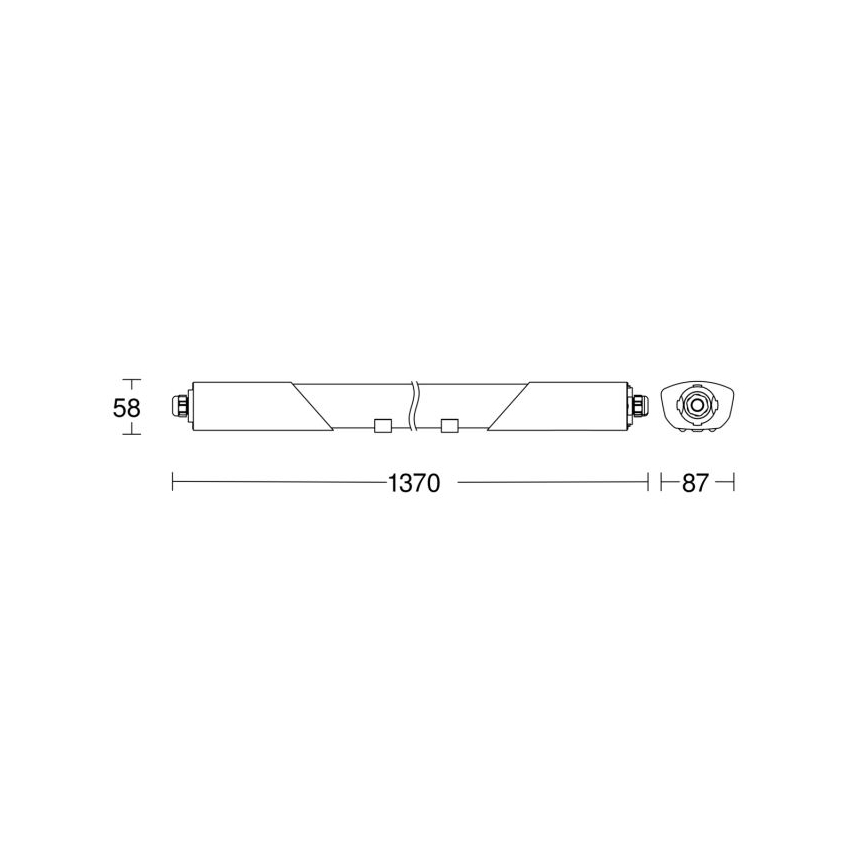 Steinel 079178 - LED Didelio našumo šviestuvas su jutikliu RS PRO CONNECT 5100 SL LED/30W/230V IP66