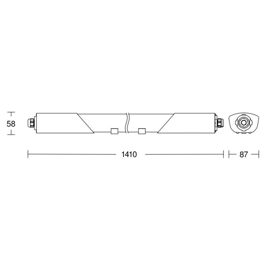 Steinel 079185-LED Didelio našumo šviestuvas su jutikliu RSPRO 5100SC LED/31W/230V IP66