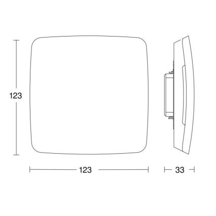 Steinel 079208 - Multisensorius Aerosol KNX IP44 balta