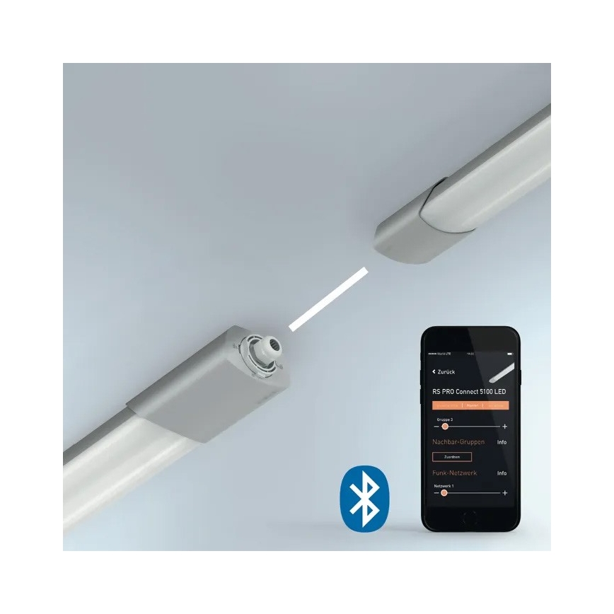 Steinel 079338 - LED Didelio našumo šviestuvas su jutikliu RS PRO 5150 SC 5C LED/42W/230V IP66