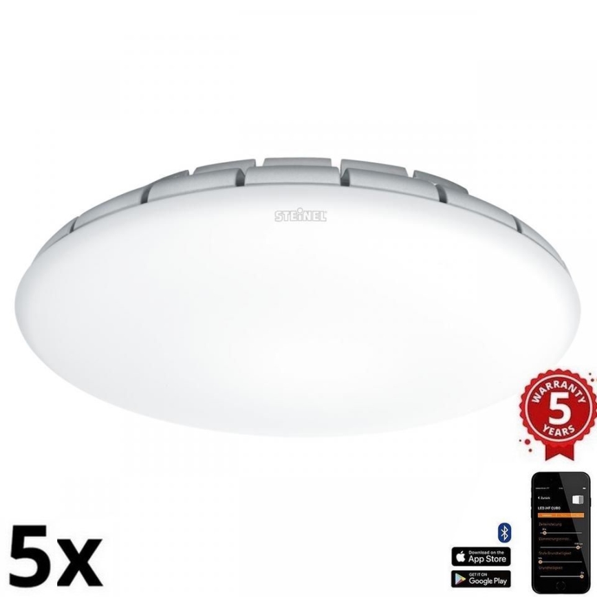 Steinel 079710 - RINKINYS 5x LED Lubinis šviestuvas su jutikliu RS PRO S30 SC LED/25,7W/230V 4000K