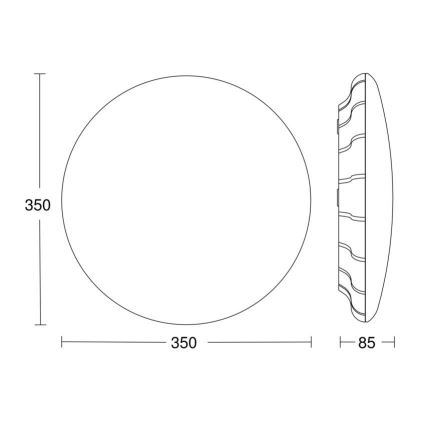 Steinel 079710 - RINKINYS 5x LED Lubinis šviestuvas su jutikliu RS PRO S30 SC LED/25,7W/230V 4000K