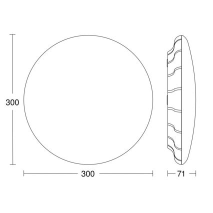 Steinel 079772 - LED Lauko lubinis šviestuvas su jutikliu RS PRO S20 SC LED/15,7W/230V IP65 4000K