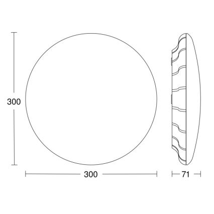 Steinel 079789- LED Lauko lubinis šviestuvas su jutikliu RS PRO S20 SC LED/15,7W/230V IP65 3000K