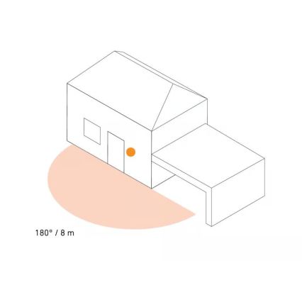 Steinel 087739 - LED lauko sieninis šviestuvas su jutikliu 2xGU10/14,5W/230V L 940SC IP44