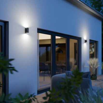 Steinel 087753 - Lauko LED sieninis šviestuvas 2xGU10/14,5W/230V L 940 IP44