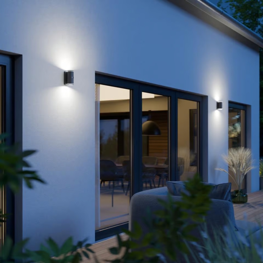 Steinel 087753 - Lauko LED sieninis šviestuvas 2xGU10/14,5W/230V L 940 IP44