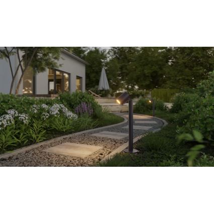 Steinel 089337 - LED RGBW lauko šviestuvas LED/7,9W/24V IP65