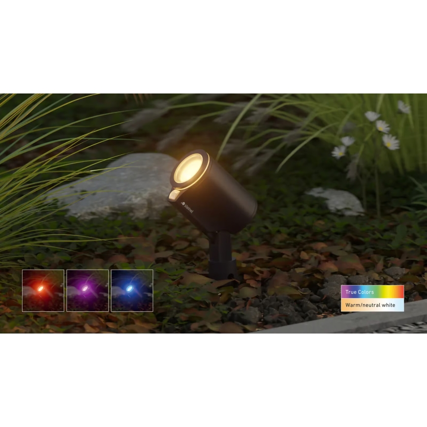 Steinel 089351 - Lauko RGBW LED šviestuvas LED/7,9W/24V IP65