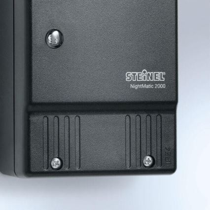 STEINEL 550318 - Naktinis jungiklis NightMatic 2000 juodas IP54