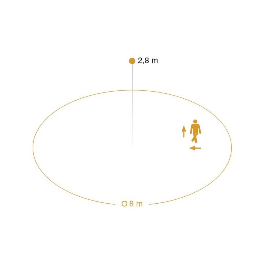 STEINEL 56032 - LED lauko šviestuvas su jutikliu LED/9,5W/230V IP54