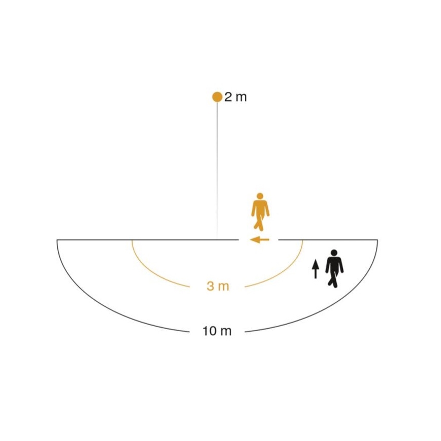Steinel 617813 - Sieninis lauko šviestuvas su jutikliu L 15 1xE27/60W/230V