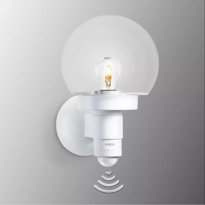 Steinel 657413 - Lauko šviestuvas su jutikliu L 115 1xE27/60W/230V IP44