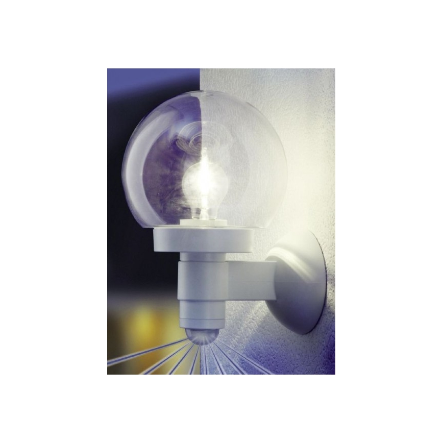 Steinel 657413 - Lauko šviestuvas su jutikliu L 115 1xE27/60W/230V IP44
